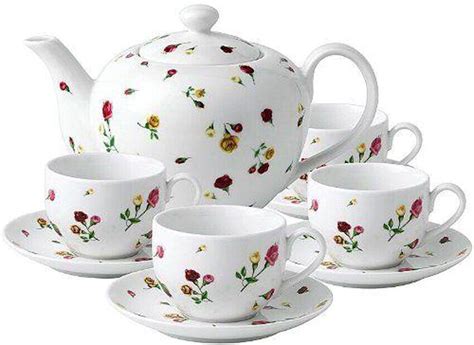 Royal Albert Country Rose Buds Tea Set Piece Teapot Cups