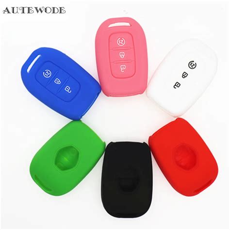 Autewode Silicone Car Key Cover For Renault Key Shell For Duster Dacia