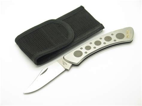 Vtg 1980s Fury 10051 Japan Stainless Folding Lockback Pocket Knife