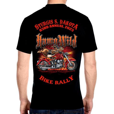 Mens Sturgis Bike Rally 2023 Hawg Wild Motorcycle Black Crew - Etsy