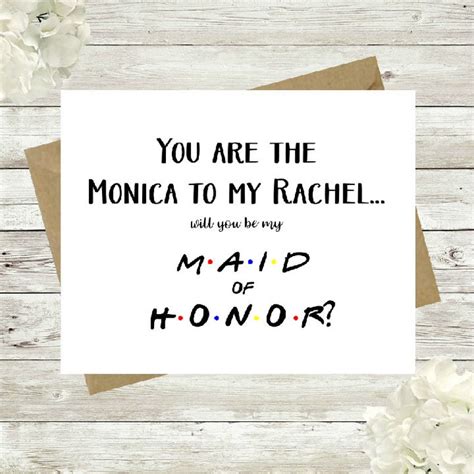 Will You Be My Maid Of Honor Proposal Funny Maid Of Honor Gift