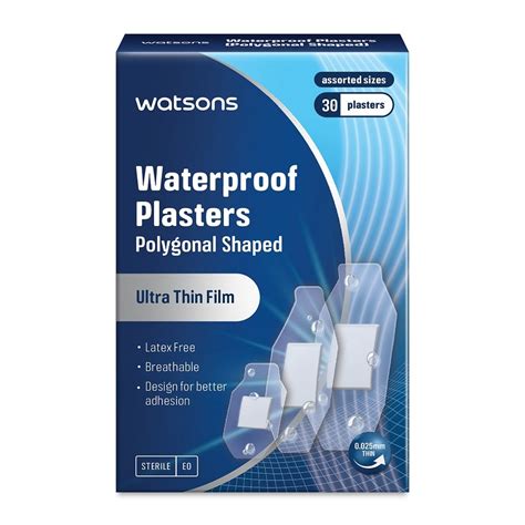 Watsons Waterproof Plaster Polygonal Shaped 30s Watsons Malaysia