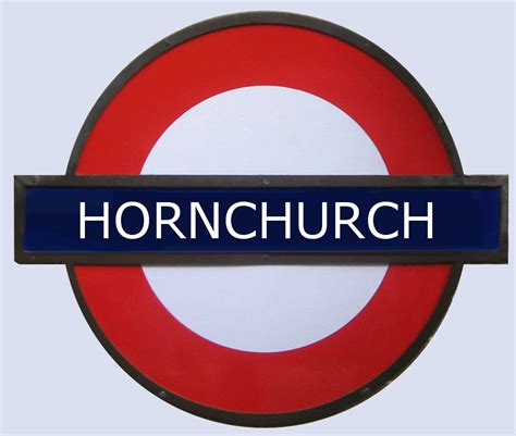 Hornchurch Tube Station London