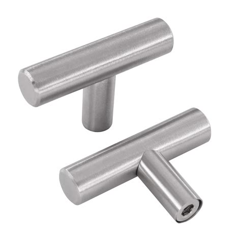 Homdiy Kitchen Cabinet Knobs Brushed Nickel Pack Modern Cabinet