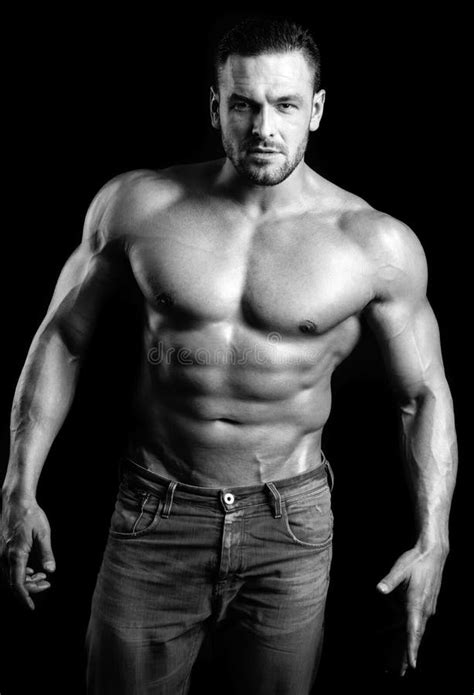 Shirtless Athletic Naked Guy Muscular Man Stock Photo Image Of Boyfriend Body