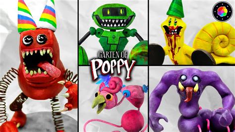 How To Make Garten Of Banban X Poppy Playtime Clay Sculptures