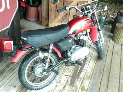 Original Paint 1973 Mc1 90 Kawasaki Enduro Motorcycle 90cc