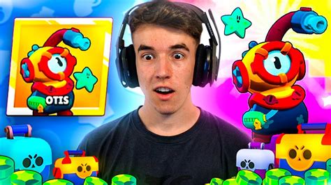 COMPRO Y MAXEO AL NUEVO BRAWLER OTIS EN BRAWL STARS YouTube