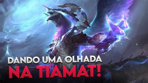 Dando Uma Olhada Na Tiamat Smite Br Youtube