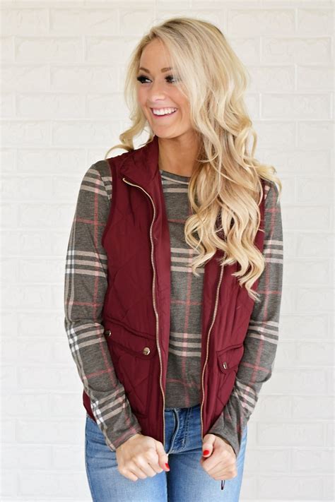 Perfectly Plaid Long Sleeve Top ~ Brown The Pulse Boutique