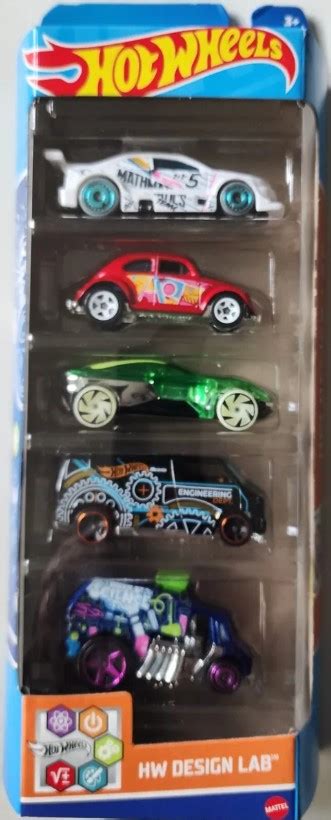 Hot Wheels Paquet De Voitures Hw Design Lab
