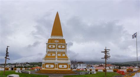 Memorial Monument Dedicated To Dom Pedro IV in Angra Do Heroísmo