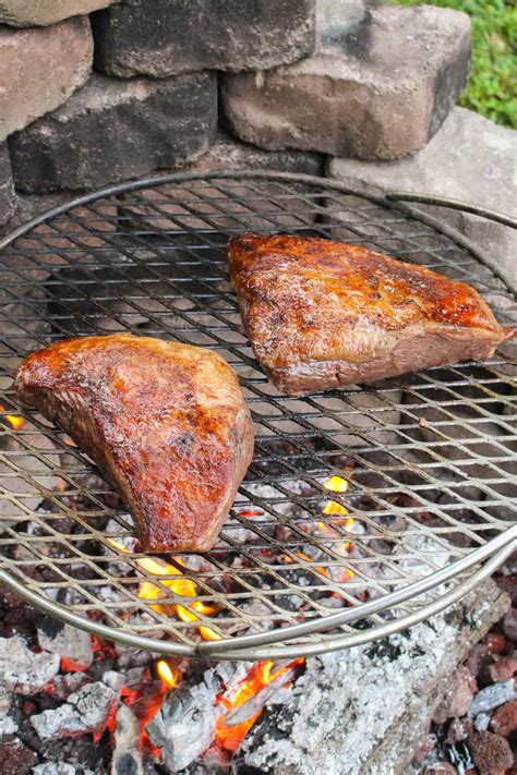 Grilled Garlic Butter Picanha - Over The Fire Cooking