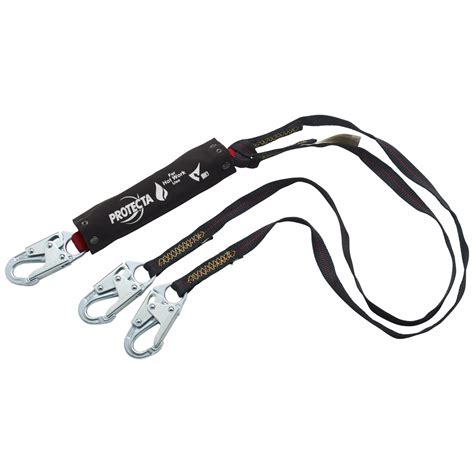 3M PROTECTA Shock Pack Steel Snap Hook Shock Absorbing Lanyard