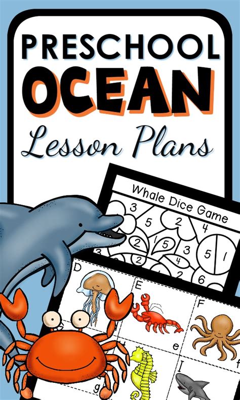 Ocean Theme Preschool Classroom Lesson Plans Preschool Teacher 101