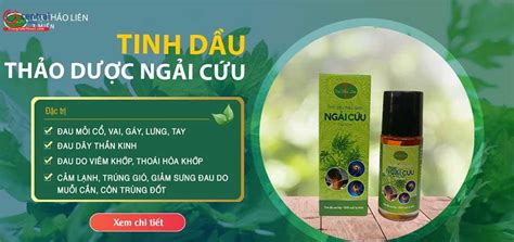 [CHÍNH HÃNG] Tinh Dầu Thảo Dược Ngải Cứu 15ml: Tác dụng, cách dùng