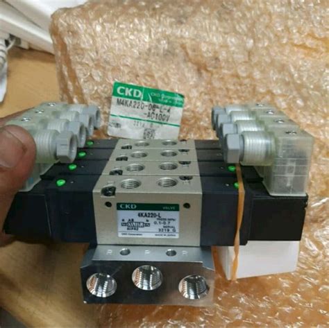 Jual Solenoid Valve CKD M4KA220 06 L 4 100V Di Lapak Kemi Automation