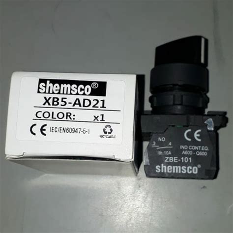 Jual Selector Switch Mm Shemsco On Off Xb Ad Posisi Schneider