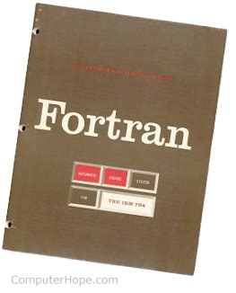 Fortran Computer Programming Language