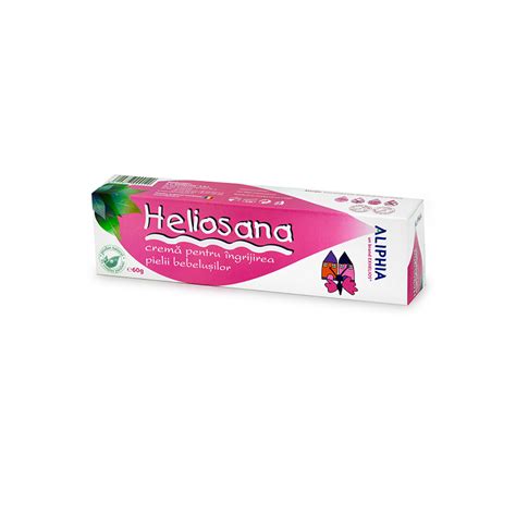 Heliosana cremă pentru bebe 60 g Aliphia Exhelios Bucuria Naturii