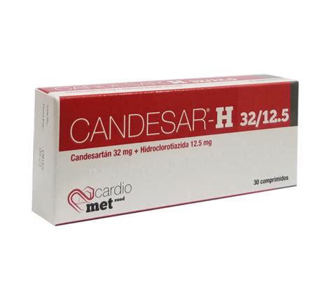 Candesar H 32/12.5Mg Comprimidos - FarmaciaRD