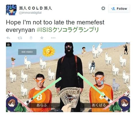 The Subtle Message Behind A Japanese Meme Mocking The Islamic State The Washington Post