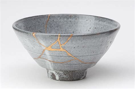 Kintsugi Centuries Old Japanese Method Of Repairing Pottery With Gold