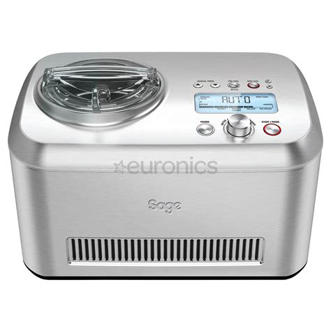 Sage The Smart Scoop L Inox Ice Cream Maker Sci Euronics