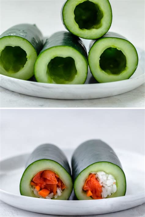 Cucumber Sushi Feel Good Foodie