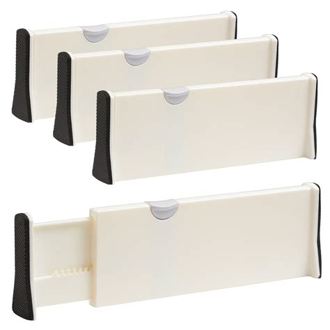 Yescom 4 Packs Adjustable Drawer Dividers Division Board Expandable