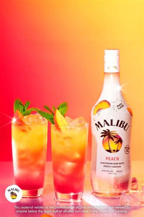 Malibu Bay Breeze Recipe Rum Drinks Malibu Rum Drinks Rum Recipes