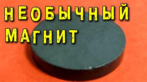 НЕОБЫЧНЫЙ МАГНИТ ВИЗУАЛИЗАЦИЯ МАГНИТНОГО ПОЛЯ ИГОРЬ БЕЛЕЦКИЙ - YouTube