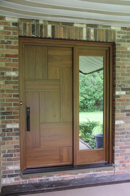 Portes D Entr E En Bois Moderne Modern Wooden Front Doors Modern