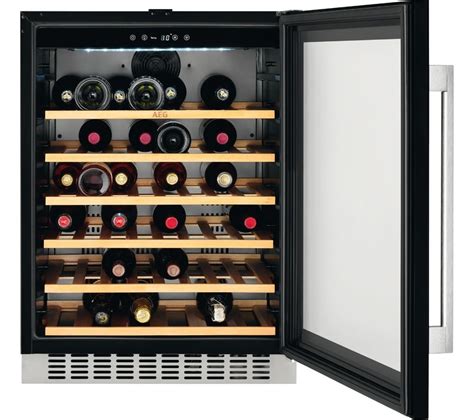 Buy Aeg Swe66001dg Integrated Wine Cooler Free Delivery Currys