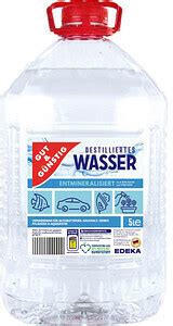 Gut G Nstig Destilliertes Wasser L Ab Preisvergleich Bei