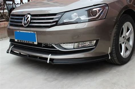 Carbon Front Splitter For Volkswagen Vw Passat B7 Bumper Lip Spoiler Buy B7 Front Lip Spoiler