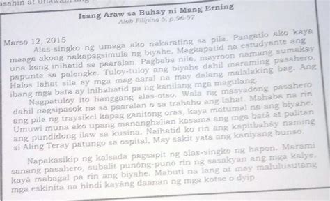 Sanaysay Tungkol Sa Pagsulat Ng Panuto Mahalaga