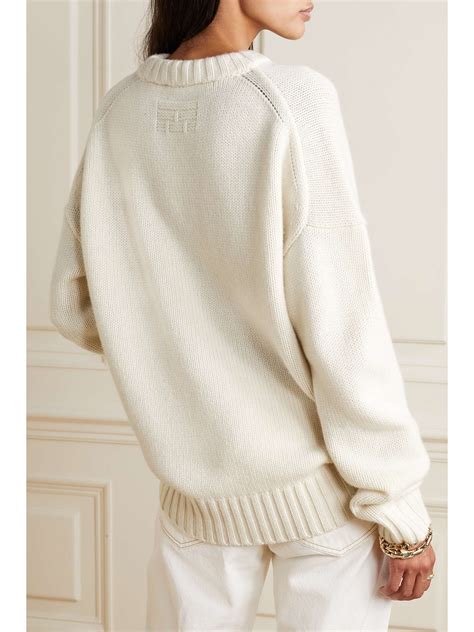 Ritz Paris Embroidered Cashmere Sweater Frame