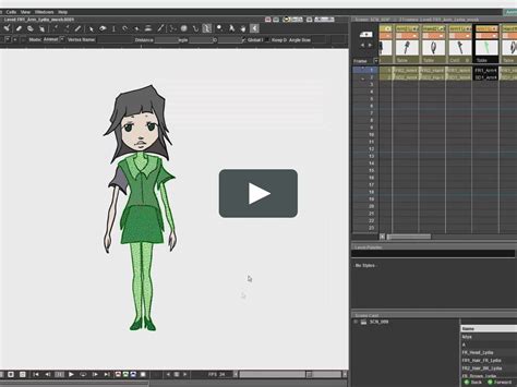 Opentoonz Tutorial 15 Cutout Rigging Using Plastic Part 3 On Vimeo