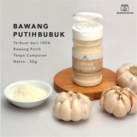 Jual Bawang Putih Bubuk Gr By Bawangkeun Garlic Powder Bumbu Masak