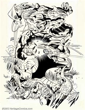 Jack Kirby And Mike Royer Superman Illustration Early S The King