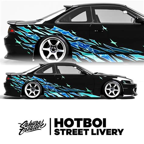 Hotboi Drift Livery Teal Sakura Creative