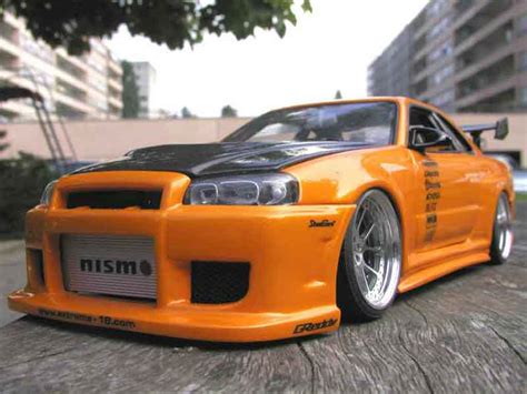 Miniature Nissan Skyline R Autoart Jgtc R Gt R No Xanavi S