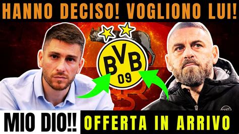 Ultim Ora Mercato De Rossi E Ghisolfi Provano Il Colpo A Zero Youtube