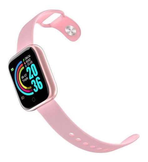 Smartwatch Smart Bracelet D D D Caixa De Pl Stico Rosa