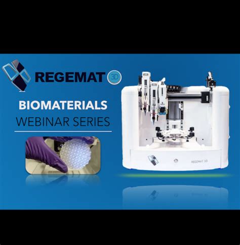 Biomaterials Webinar Series Regemat D D