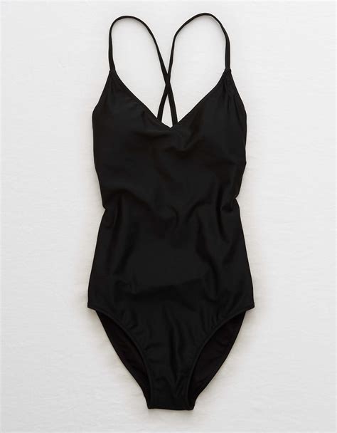 Aerie Strappy Back One Piece Swimsuit