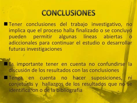 Ppt Conclusiones Y Recomendaciones De La Investigaci N Powerpoint