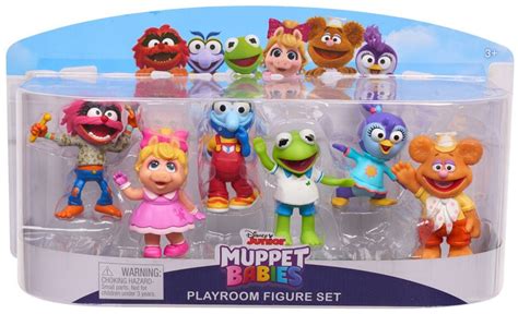Disney Junior Muppet Babies Playroom Set 25 Mini Figure 6 Pack Just