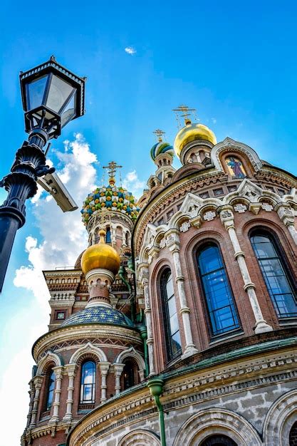 Premium Photo Famous And Colorful Church Of The Saviour On Spilled